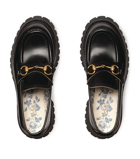 gucci loafers with horsebit and lug sole|gucci horsebit loafers philippines.